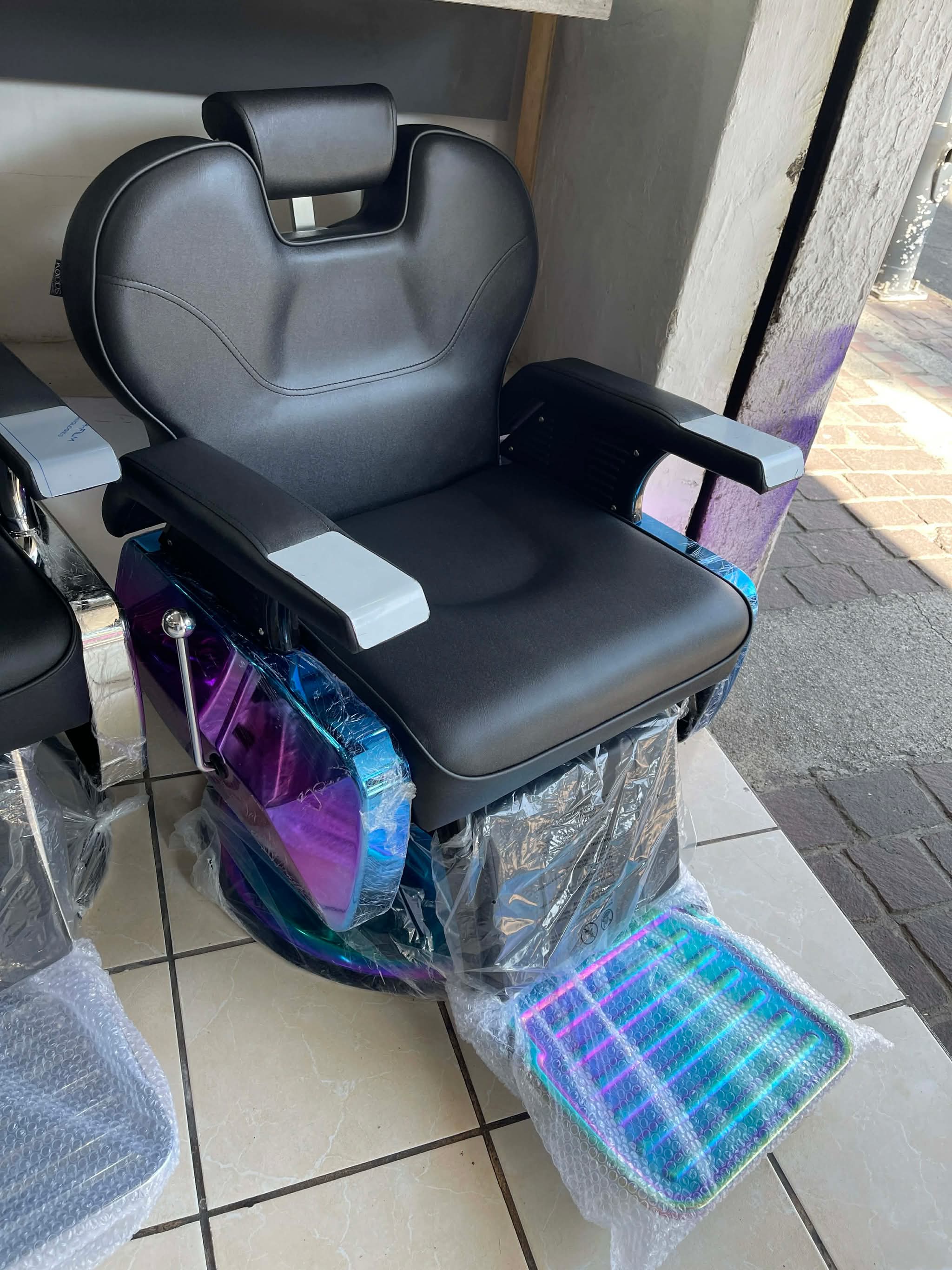 Silla para Barbería Tornasol Deluxe
