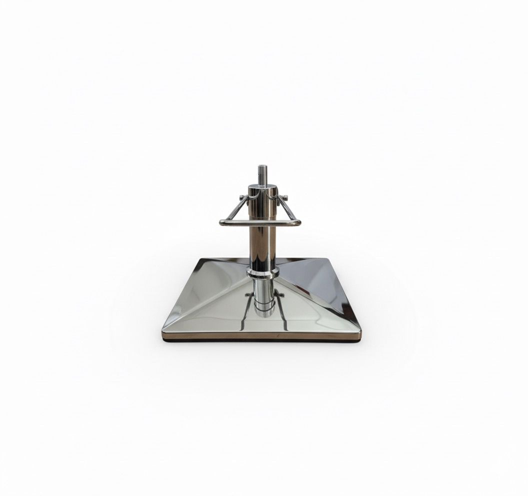 Base cuadrada con pistón