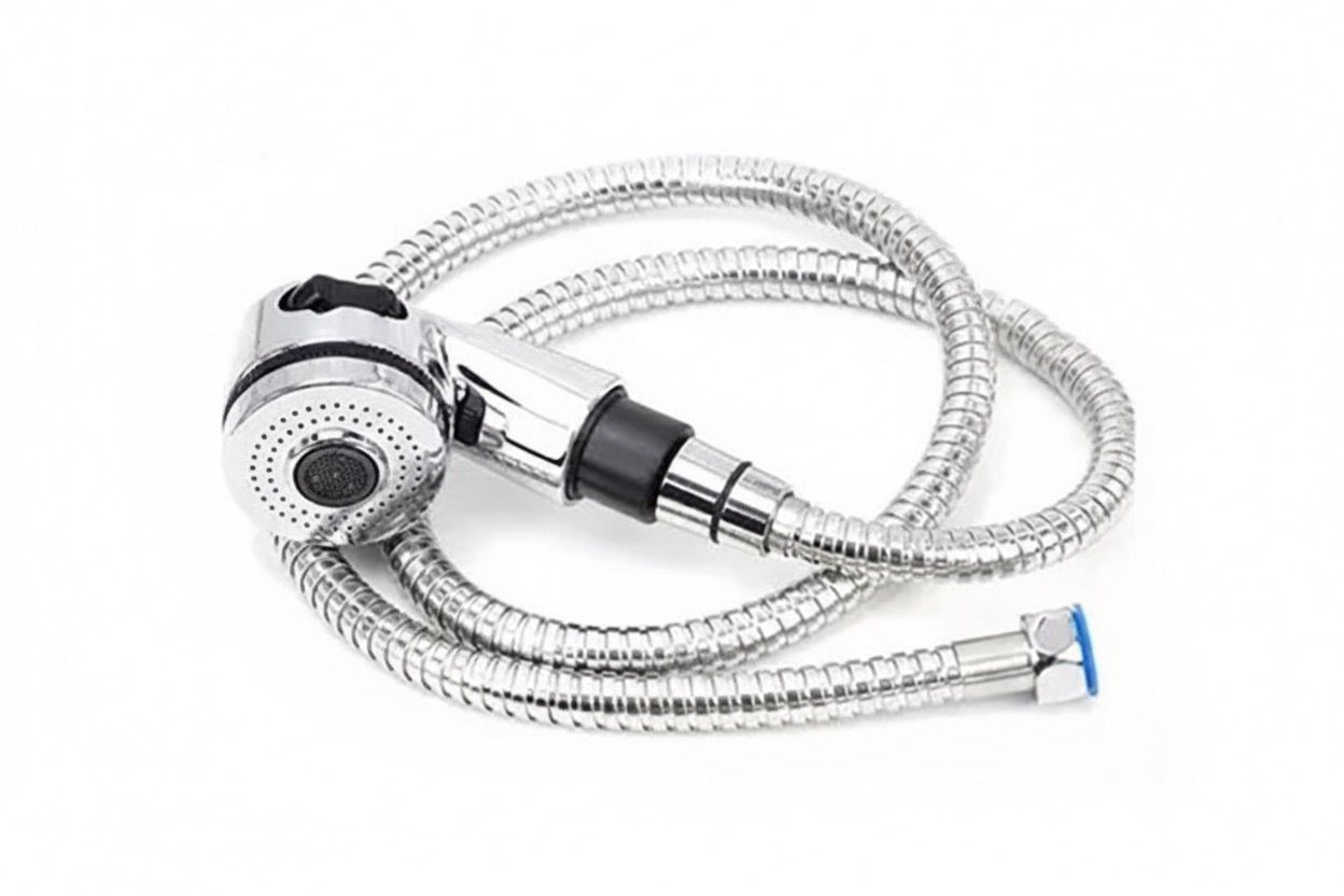 Regadera con regulador grande