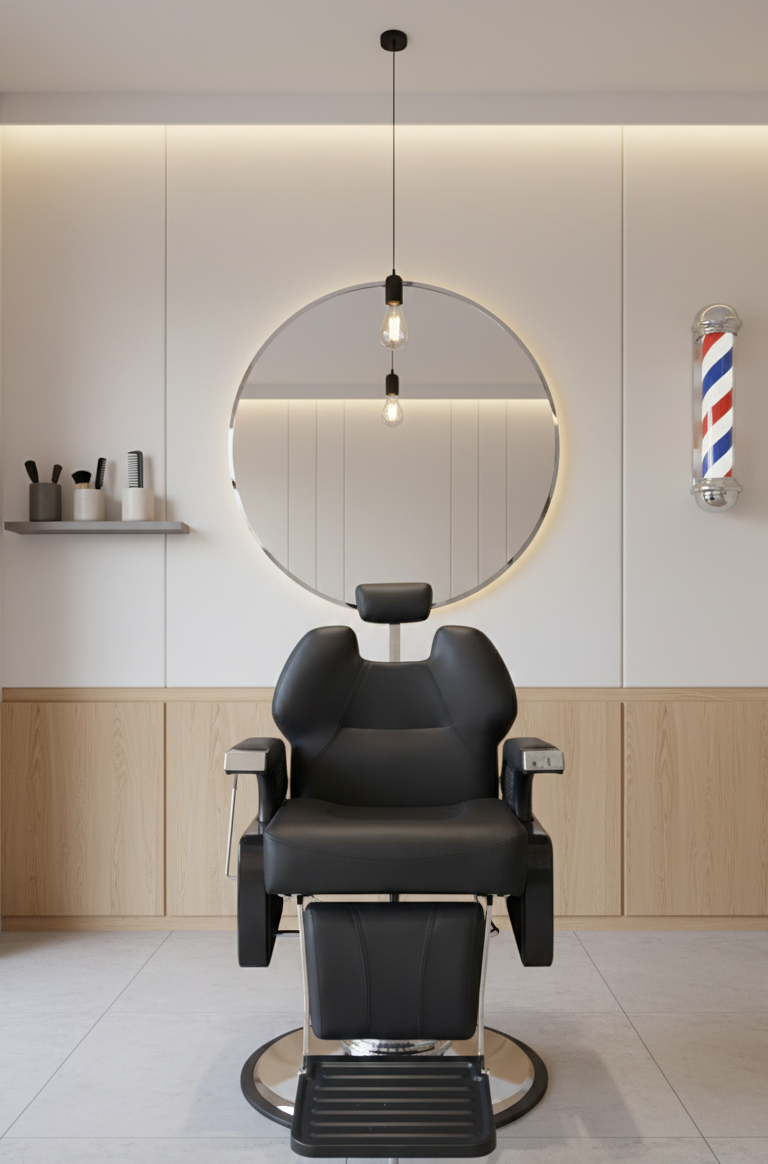 Silla para barbería Lugo NACIONAL