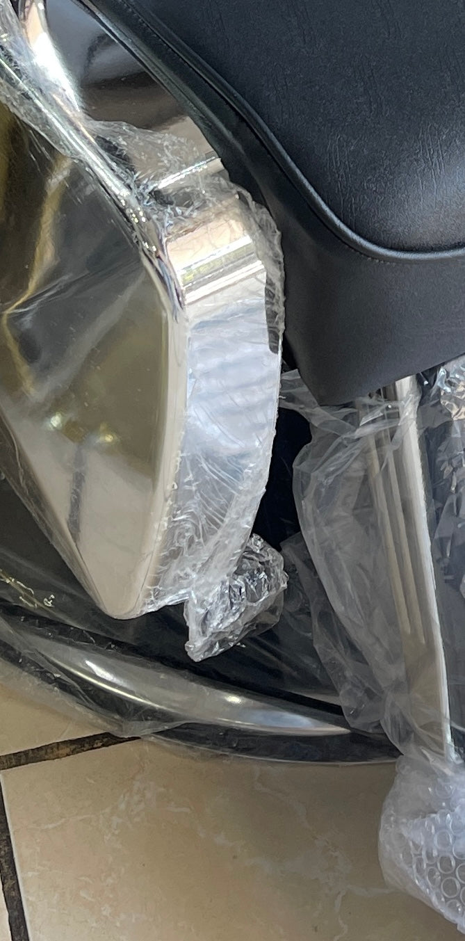 Silla para barbería Lugo Chrome Deluxe