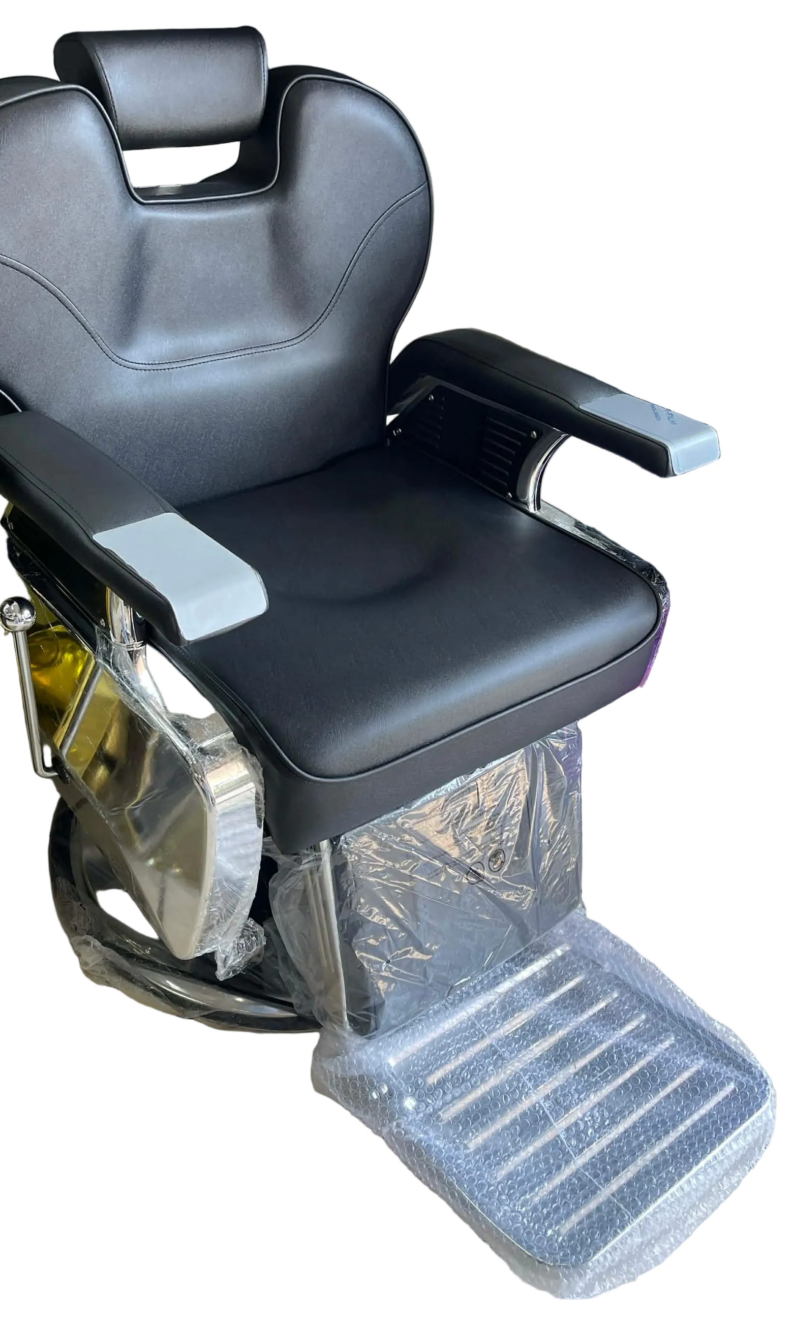 Silla para barbería Lugo Chrome Deluxe