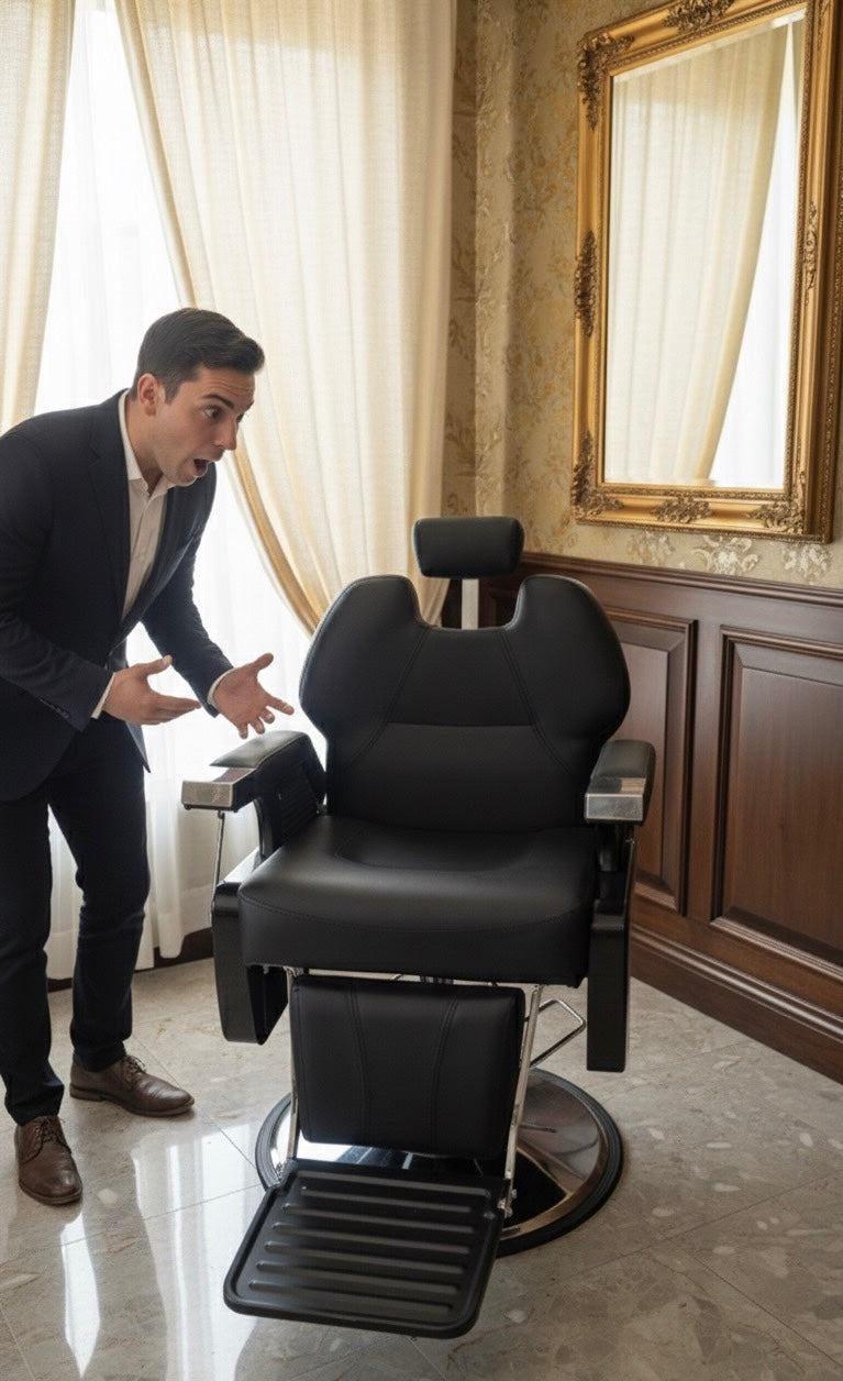 Silla para barbería Lugo NACIONAL