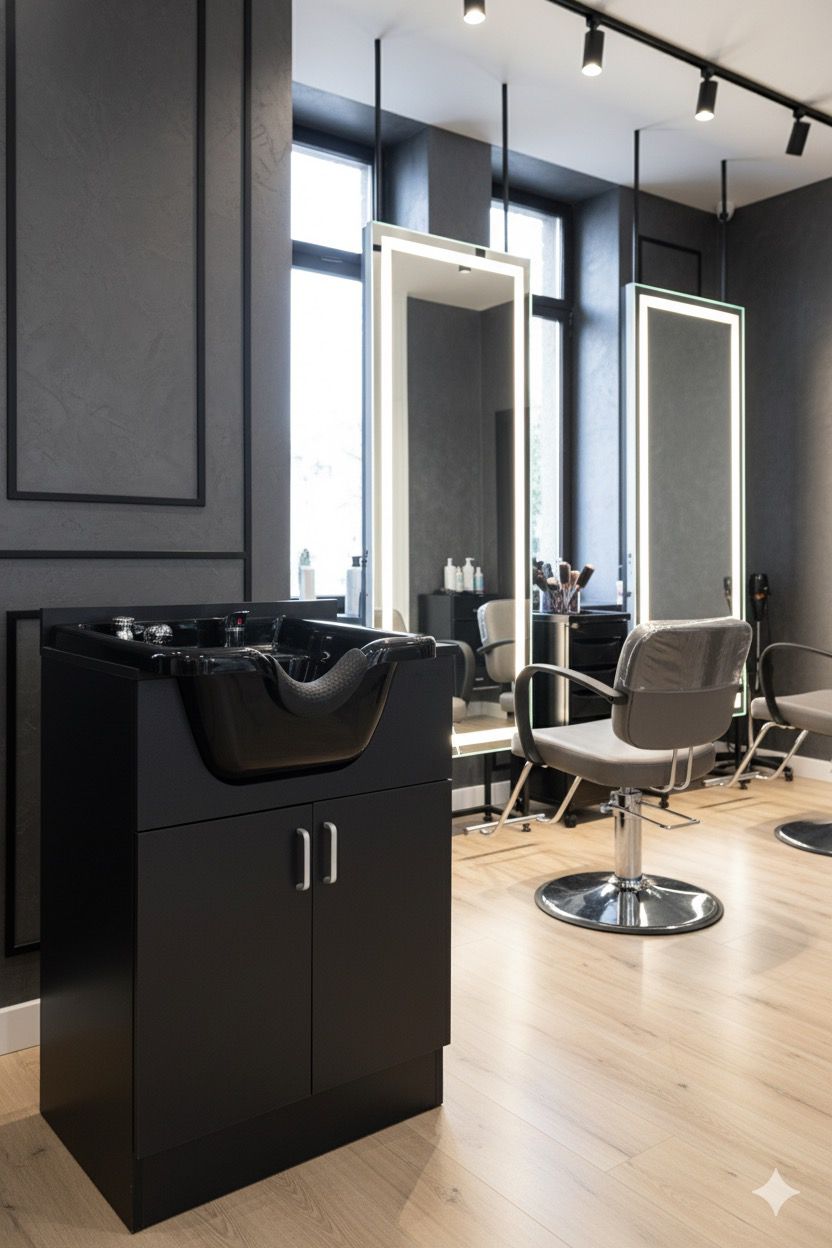 Lavacabezas de pedestal