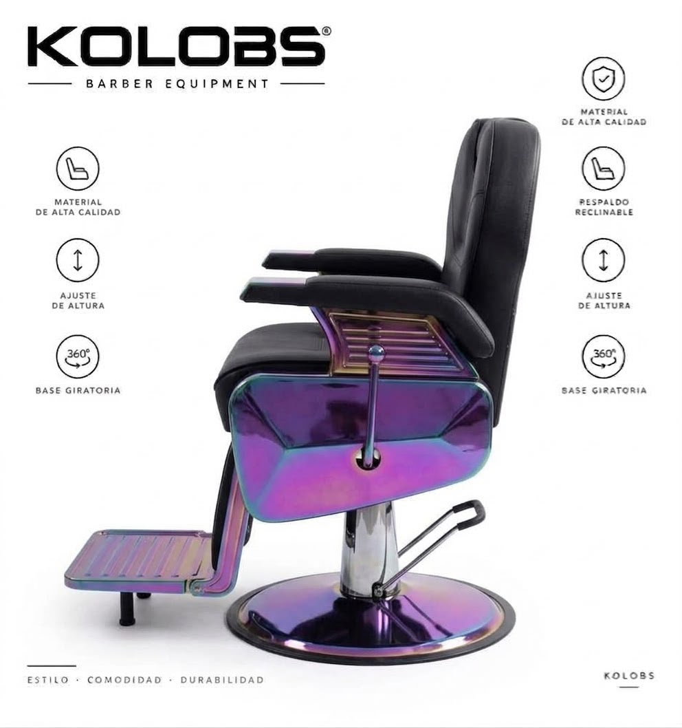 Silla para Barbería Tornasol Deluxe