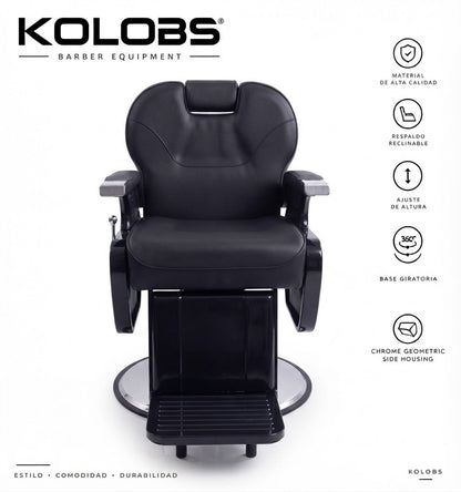 Silla para barbería Lugo IMPORTACION